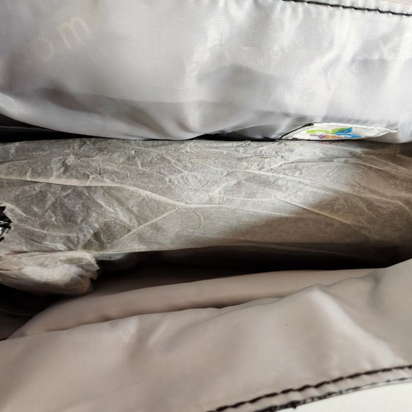 Diaper Bag NEW - Laminated Buckle Bag Fleur-De-Lis Baby Kalencom BNWT FAST SHIP - Picture 10 of 14